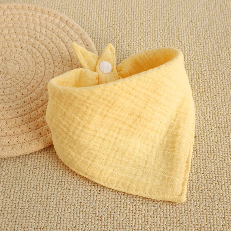 Baberos bandana de muselina para bebé: suaves y absorbentes - imagen 3