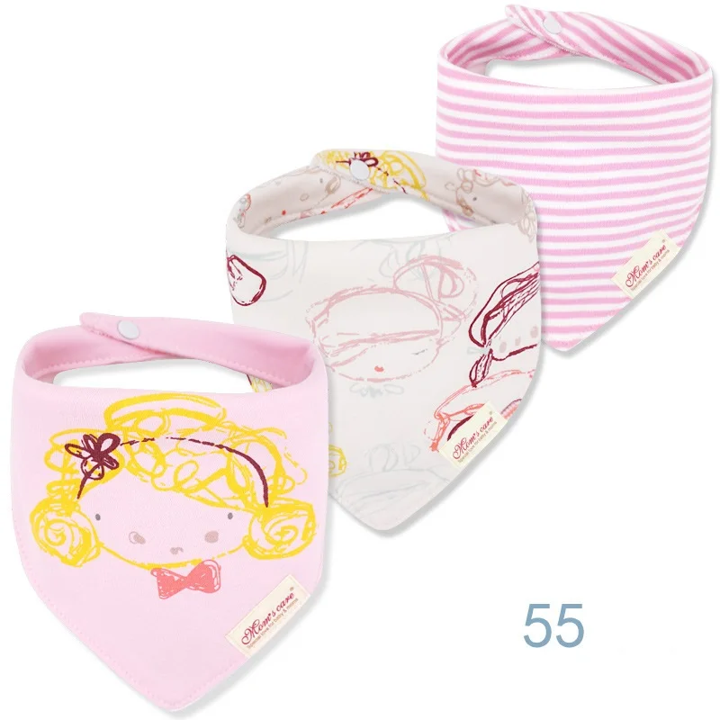 Babero bandana de algodón suave para bebé - imagen 3