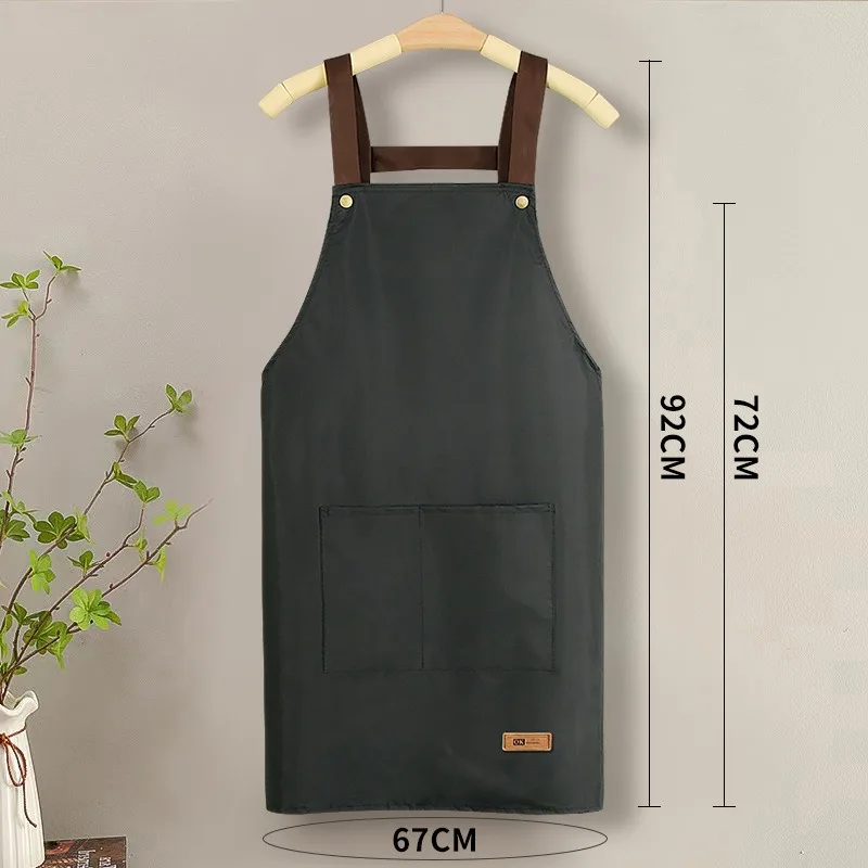 Delantal de cocina impermeable resistente al aceite y suciedad - imagen 4