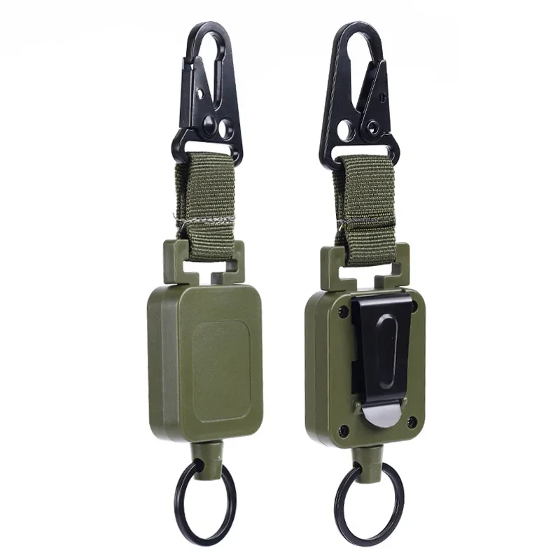 Cordón retráctil con carrete resistente para mochila escolar infantil