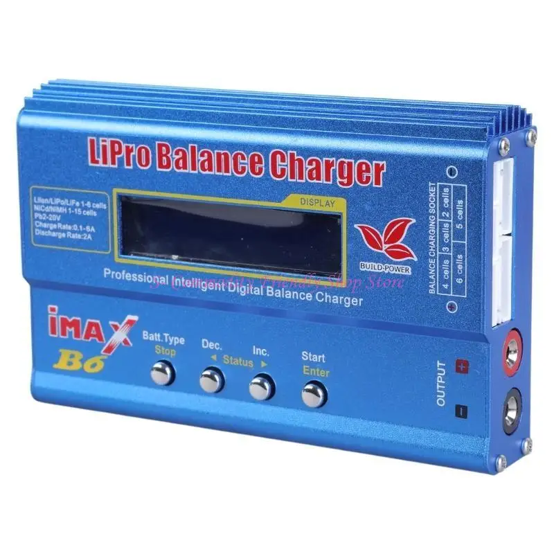 Cargador con balanceo para batería de coche teledirigido