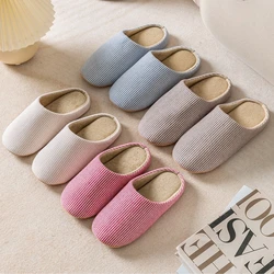 Zapatillas infantiles de algodón japonesas antideslizantes y cálidas