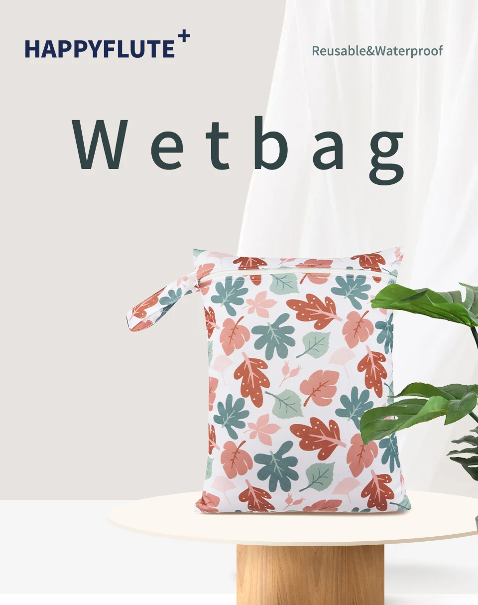 Bolsa de neopreno PUL para pañales de bebé