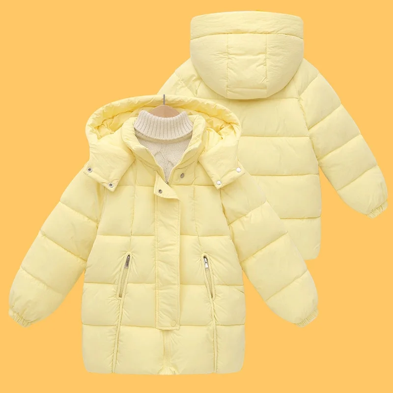 Chaqueta de plumón infantil acolchada de invierno con capucha parka - imagen 3
