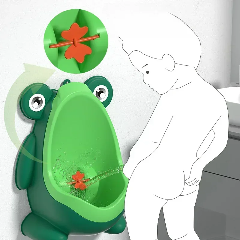 Orinal infantil mural para niños – entrenamiento de pie fácil - imagen 3