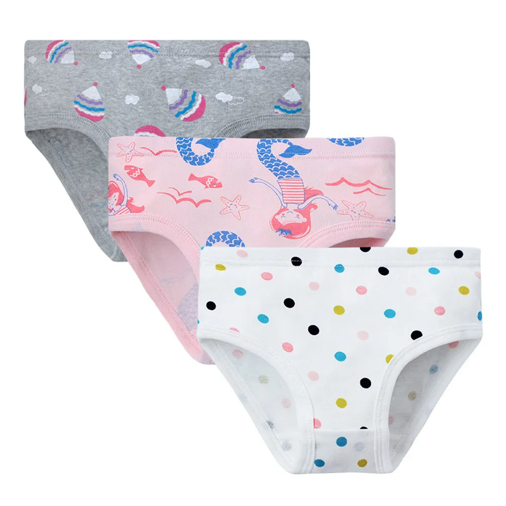 Pantalones de algodón para niñas con estampado infantil transpirable - imagen 4