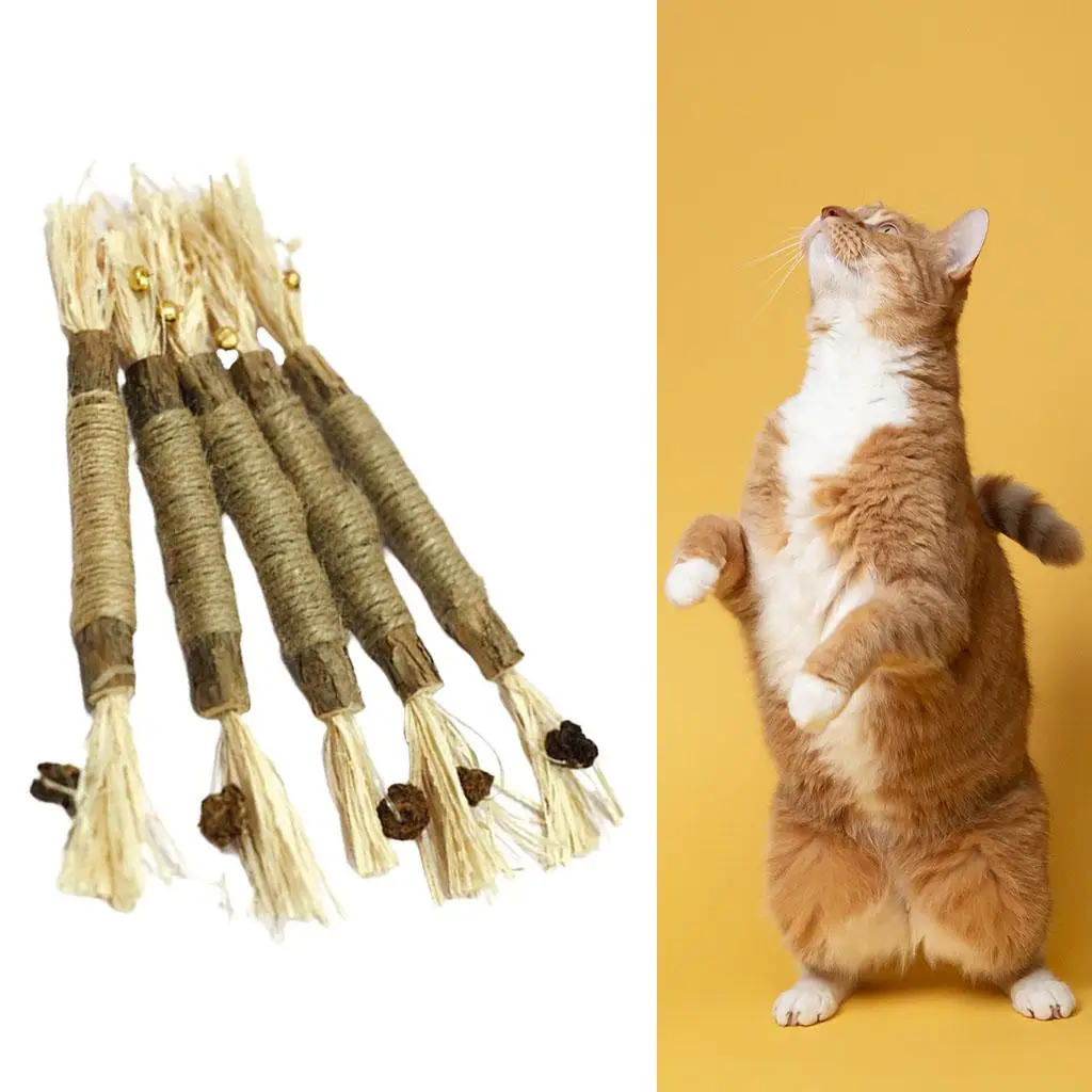 Palillos para masticar con hierba gatera y campanas de limpieza - imagen 3