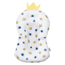 Asiento de baño antideslizante para recién nacidos con cojín