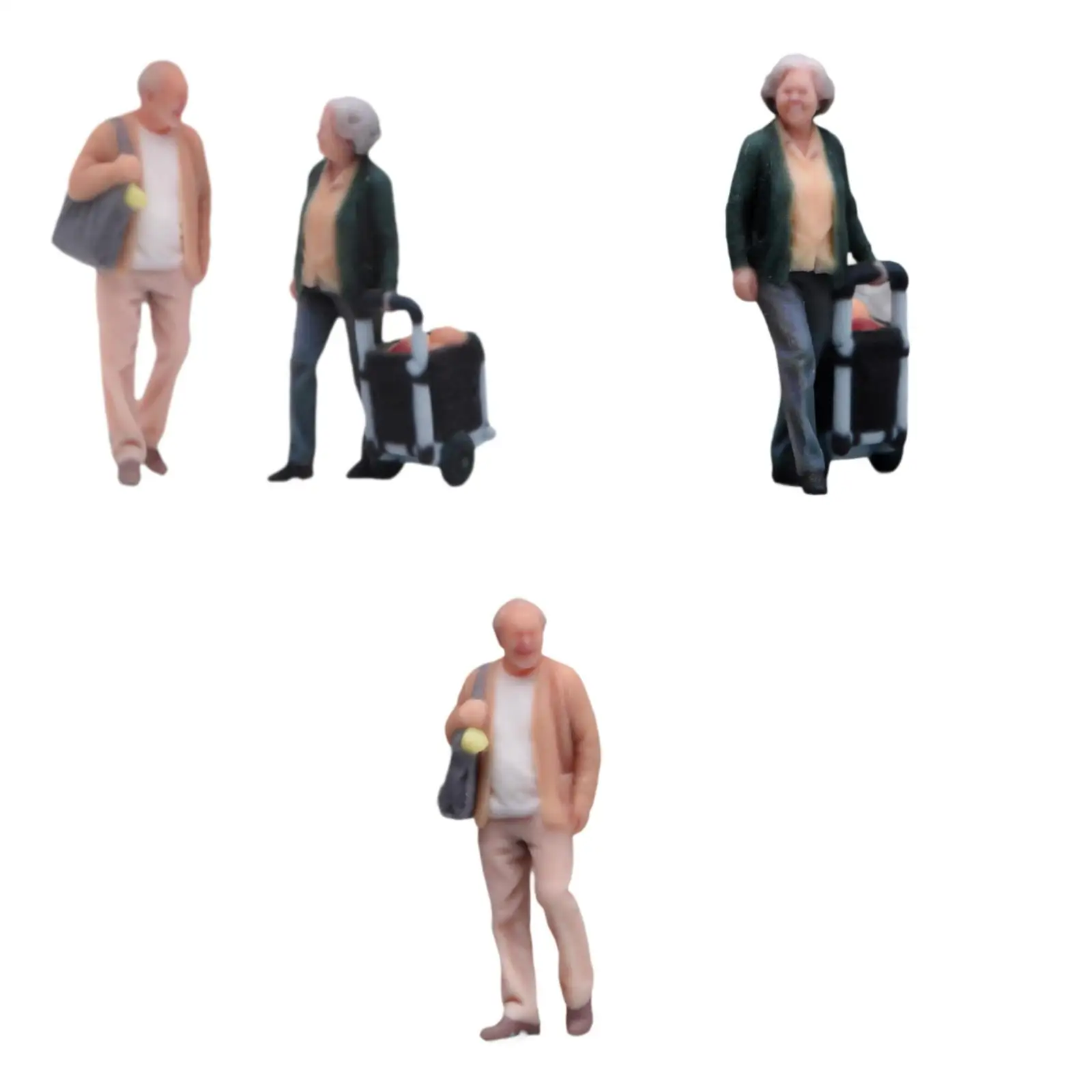 Figuras realistas en escala 1/64 para maquetas