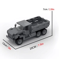 Bloques de construcción MOC Camión Militar URAL-375 para niños