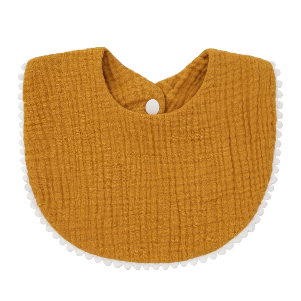 Babero bandana absorbente de algodón con volantes para bebé - imagen 5