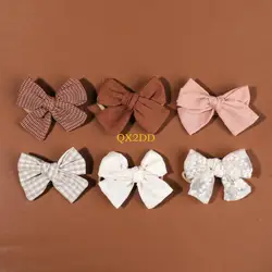 QX2D Diadema suave con lazo para bebé – Accesorio pelo infantil