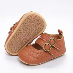 85AE Zapatos primeros pasos ligeros para bebé y niñas