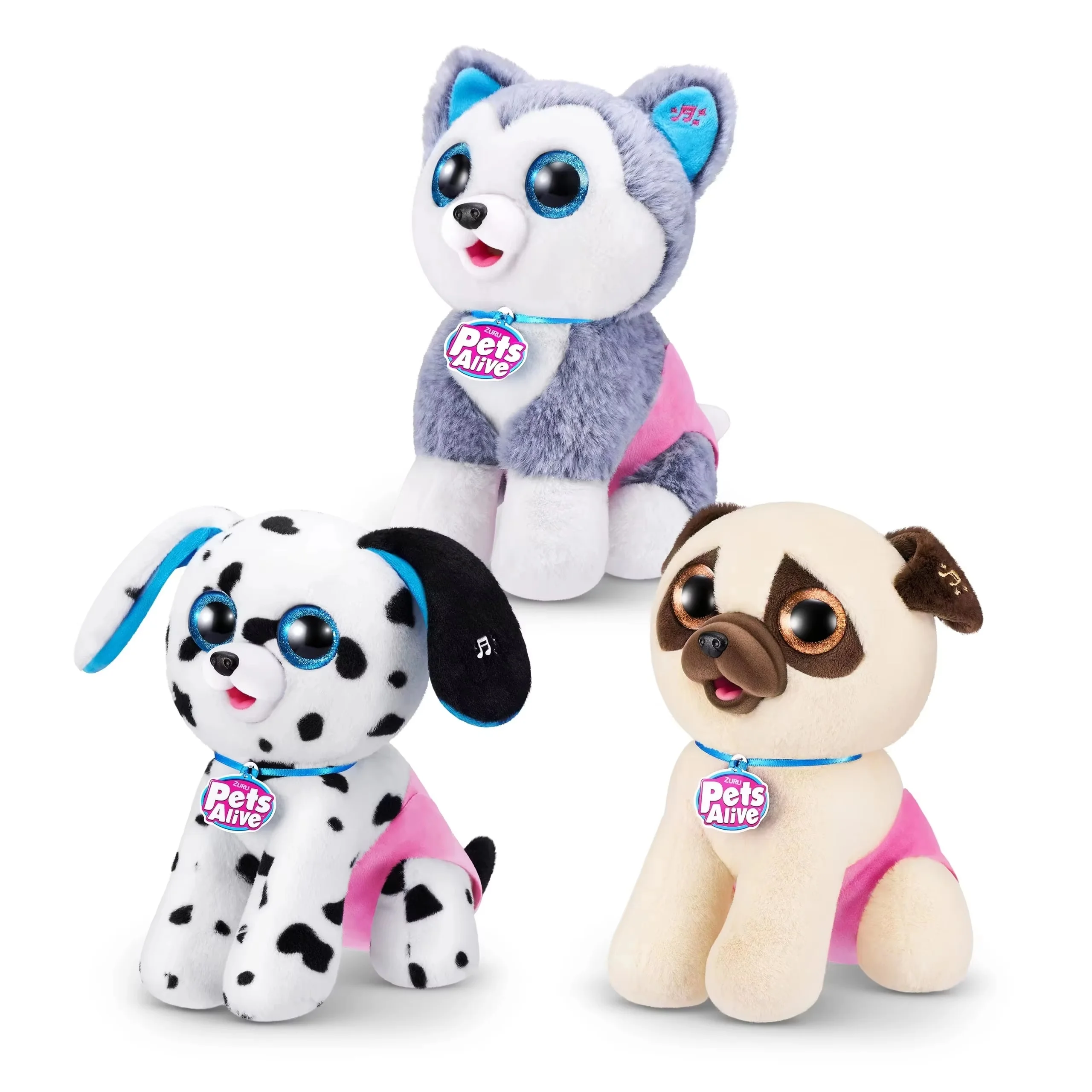 Peluche electrónico Zuru Surprise Pet con voz de perro, suave