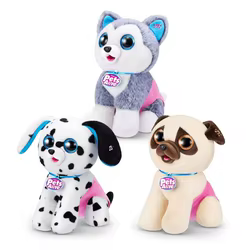 Peluche electrónico Zuru Surprise Pet con voz de perro, suave
