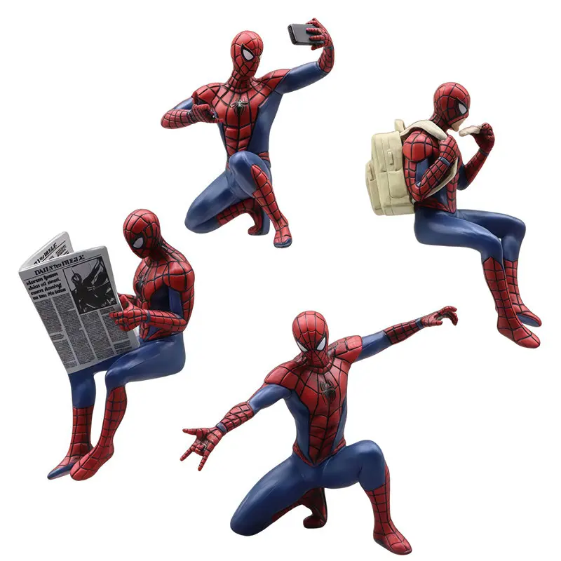 Figuras de acción mini Spider-Man para colección y escritorio - imagen 3