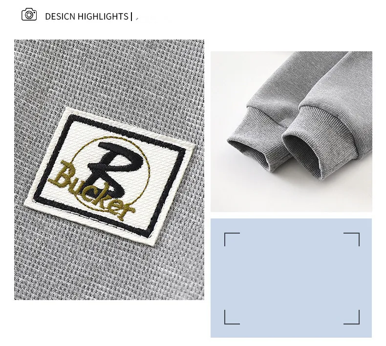 Camiseta polo niño terciopelo cálido manga larga invierno suave - imagen 4