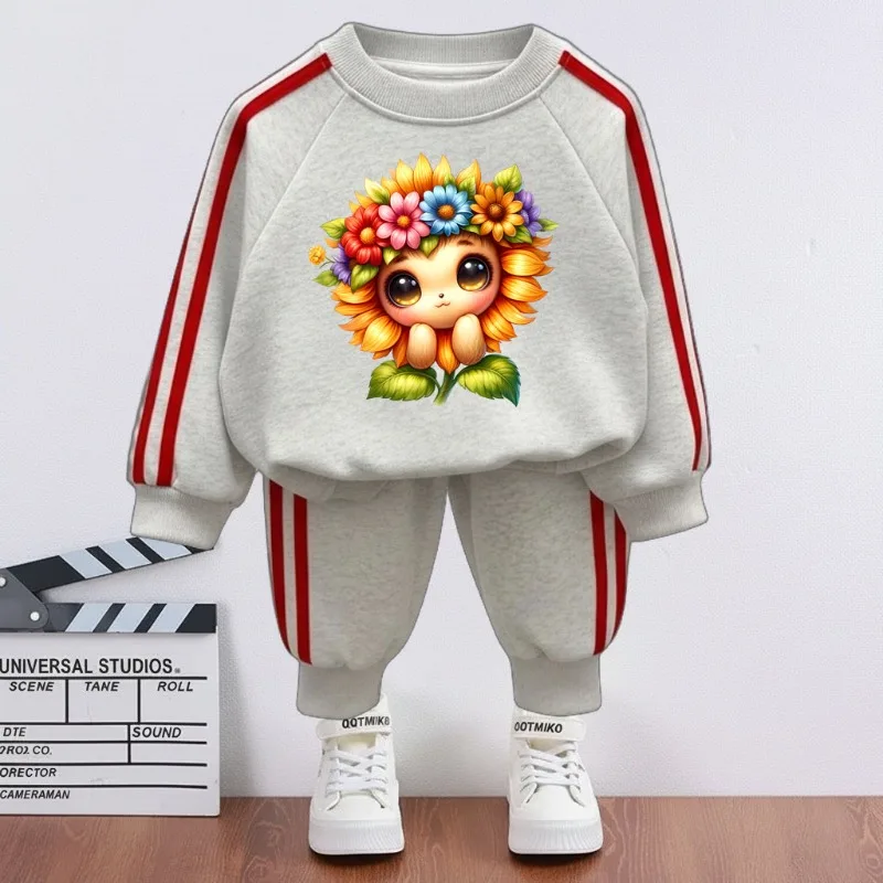 Chándal de sudadera con capucha y pantalón a rayas laterales