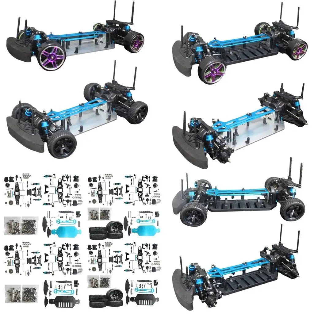 Coche RC buggy sin escobillas HSP con chasis competición todoterreno