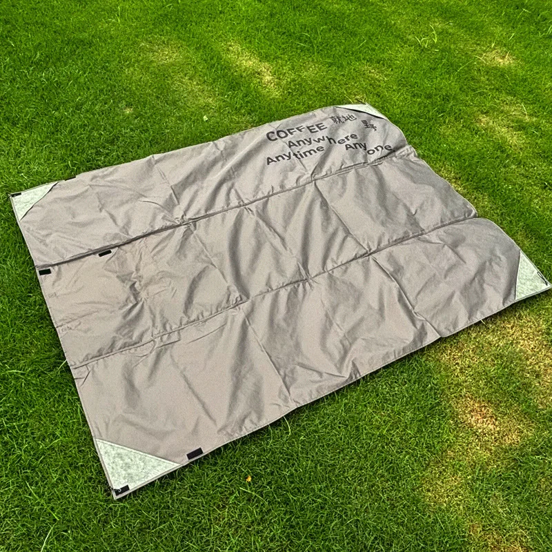 Esterilla de camping impermeable en lona Oxford con cremallera
