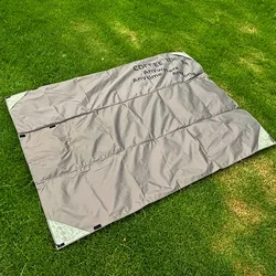 Esterilla de camping impermeable en lona Oxford con cremallera