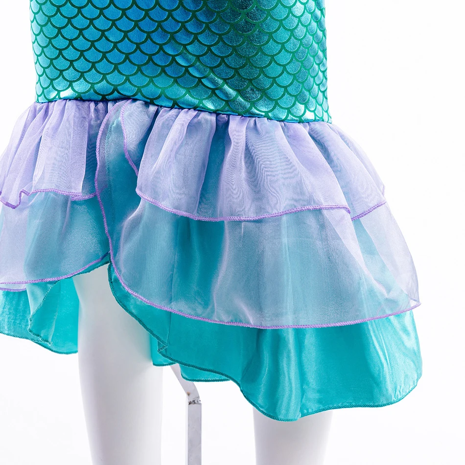 Disfraz de Ariel para niña Disney – Sirenita infantil - imagen 5