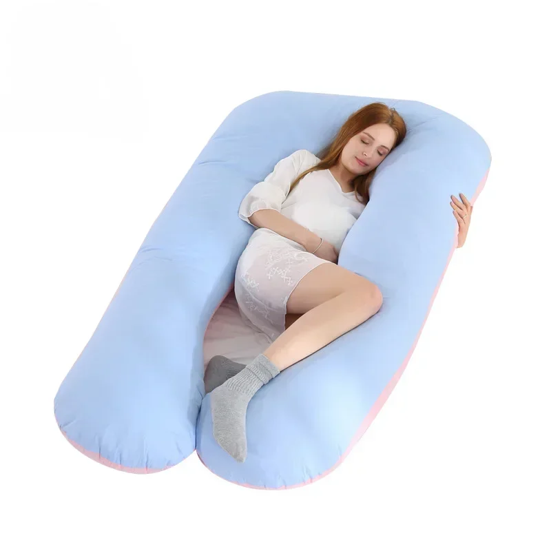 Cojín de embarazo Materbity en U, extraíble y lavable, soporte lumbar - imagen 4