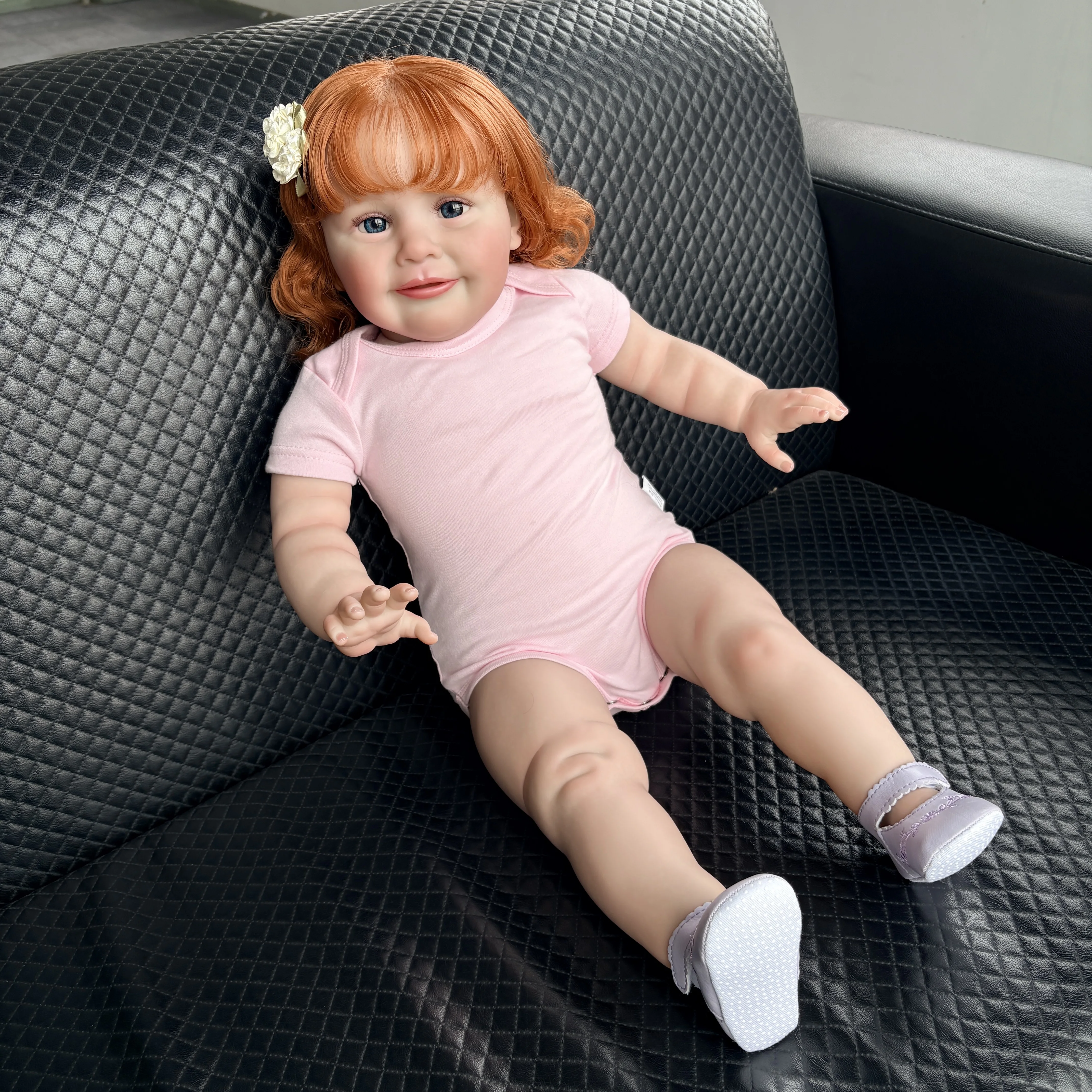 Muñeca reborn realista Zoe con piel 3D detallada pintada a mano - imagen 4