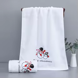 Kerstcadeau Toalla de bebé para familia con tejido suave