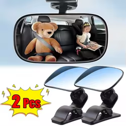 Espejo de seguridad para bebé en el coche - Visualización trasera