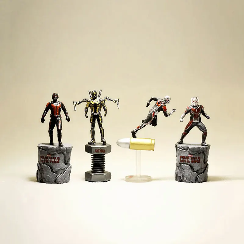 Marvel figura de acción de Capitán América en PVC para niños
