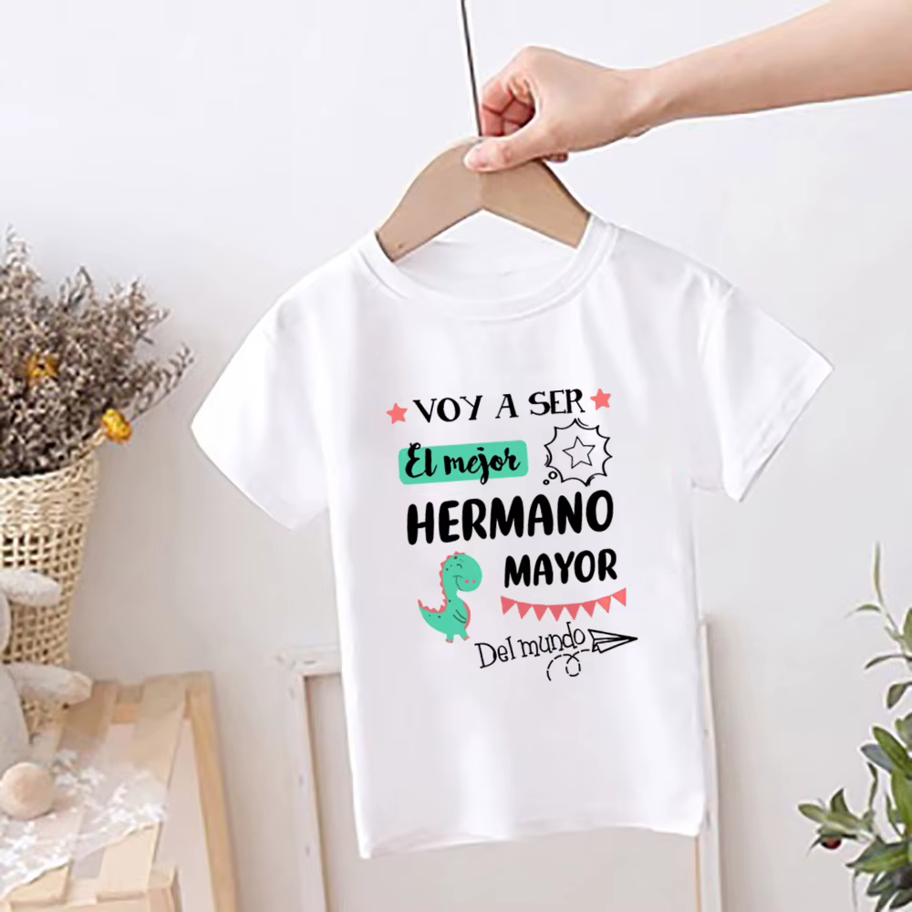 Camiseta dinosaurio niño – Estampado divertido para verano - imagen 3