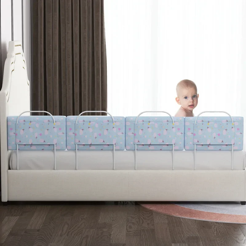 Barandilla ajustable de cuna con protección para bebés - imagen 4