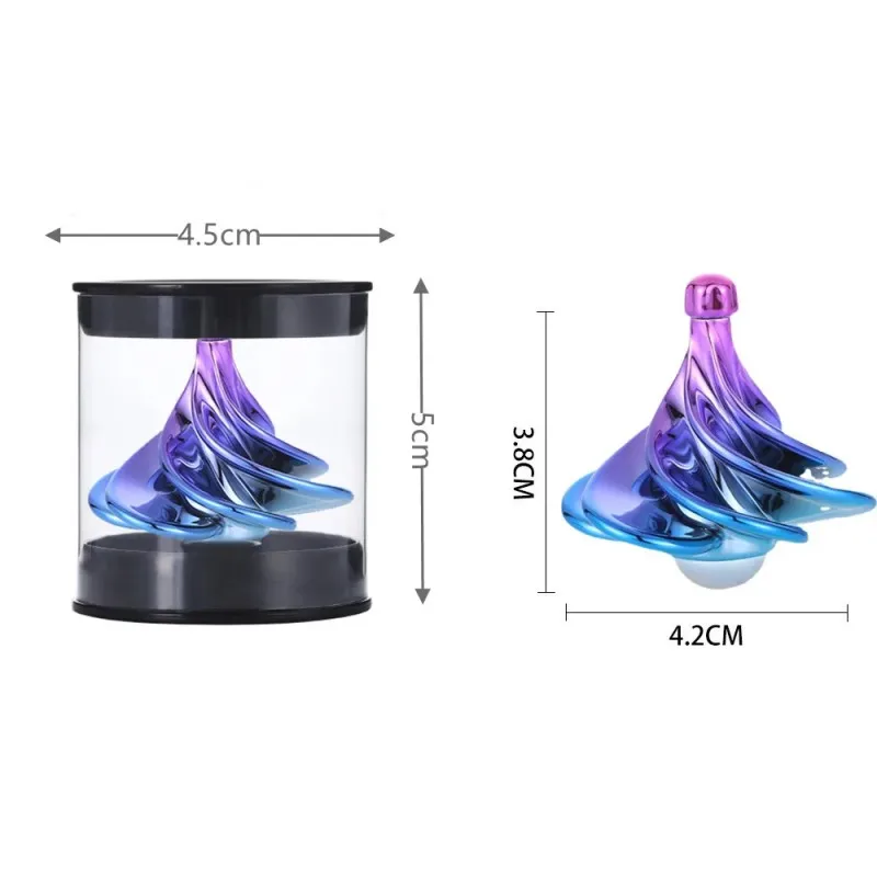 Trompo neumático giratorio con colores y aire impulsado para niños - imagen 5