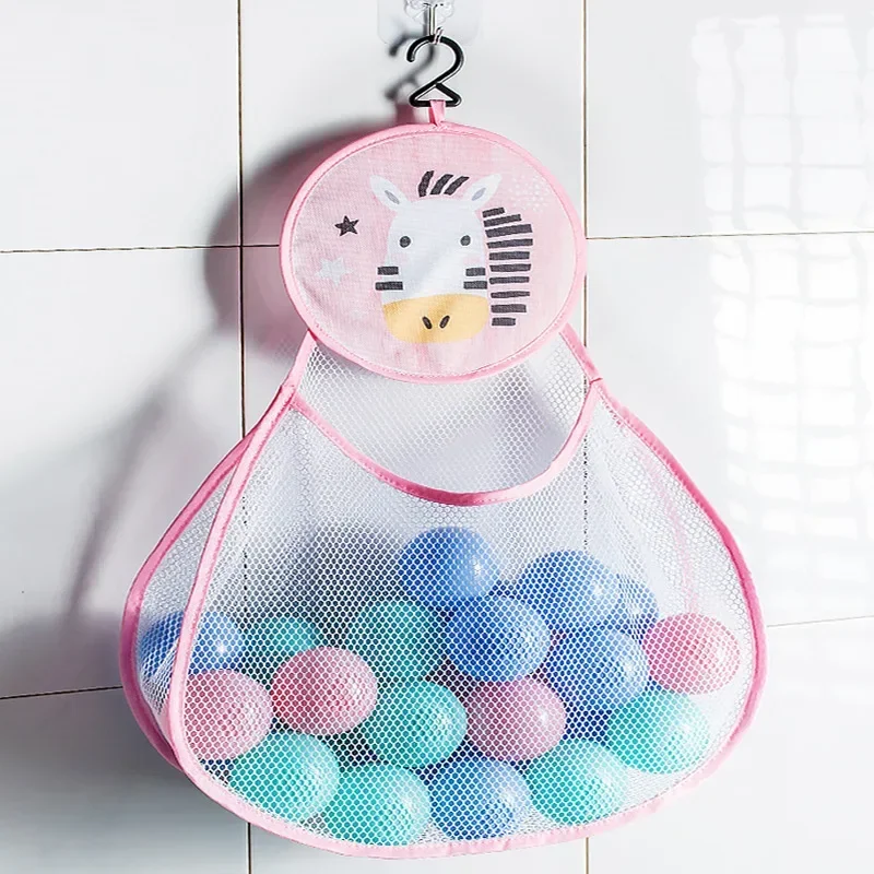 Juguetes de bañera con ventosa para bebés – Animalitos en bolsa malla - imagen 2