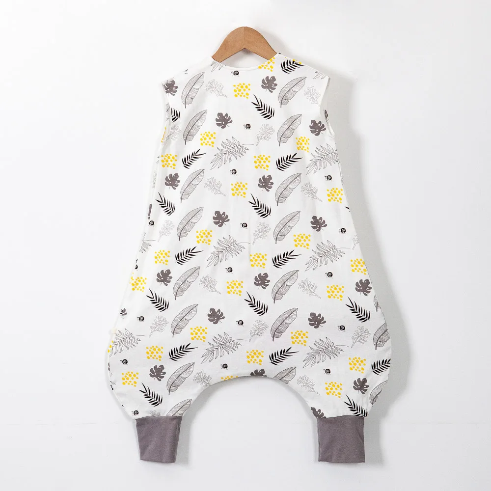 Saco de dormir infantil de verano de algodón ligero y fresco - imagen 4