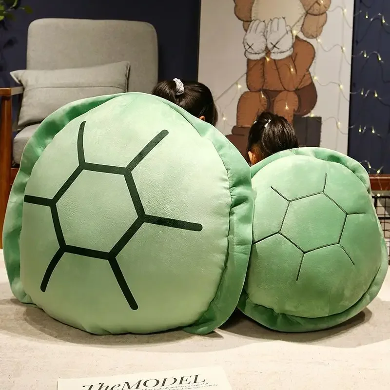 Saco de dormir infantil de peluche con tortuga – acogedor y suave