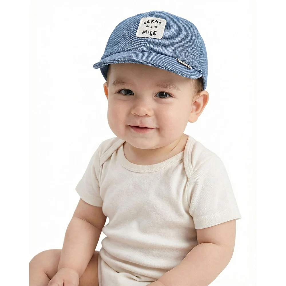 Gorra de sol vaquera para bebés – estilo béisbol exterior - imagen 4