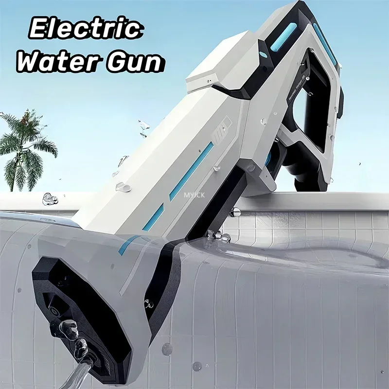 Pistolas de agua eléctricas con succión automática para niños