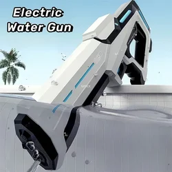 Pistolas de agua eléctricas con succión automática para niños