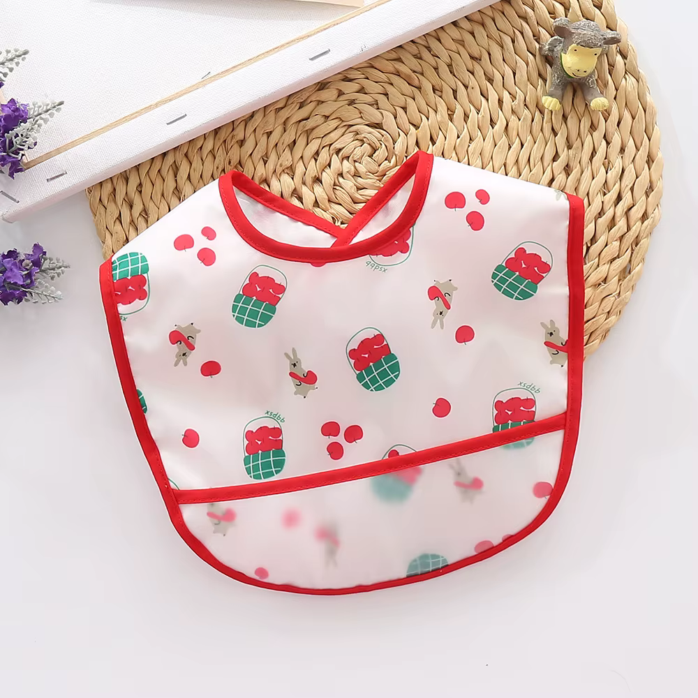 Babero infantil impermeable con toalla suave para eructar - imagen 4