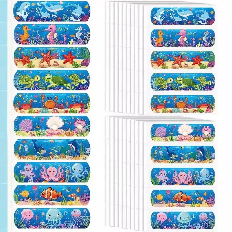 Woundplast Tiritas infantiles impermeables con dibujos animados para niños - imagen 4