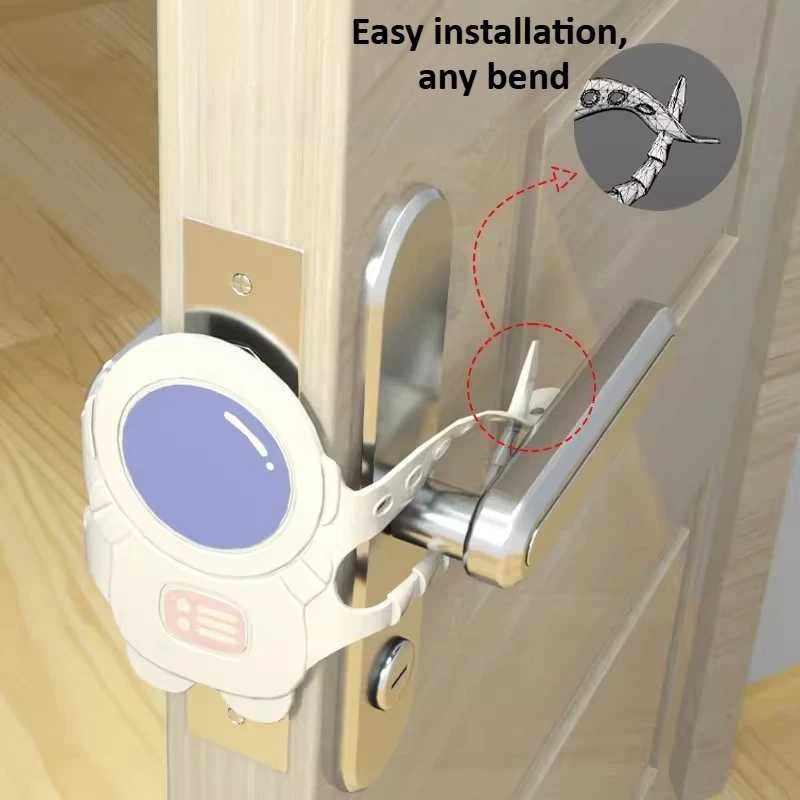 Protector antipuerta Babyproof – Silenciador de clics para nursery - imagen 4