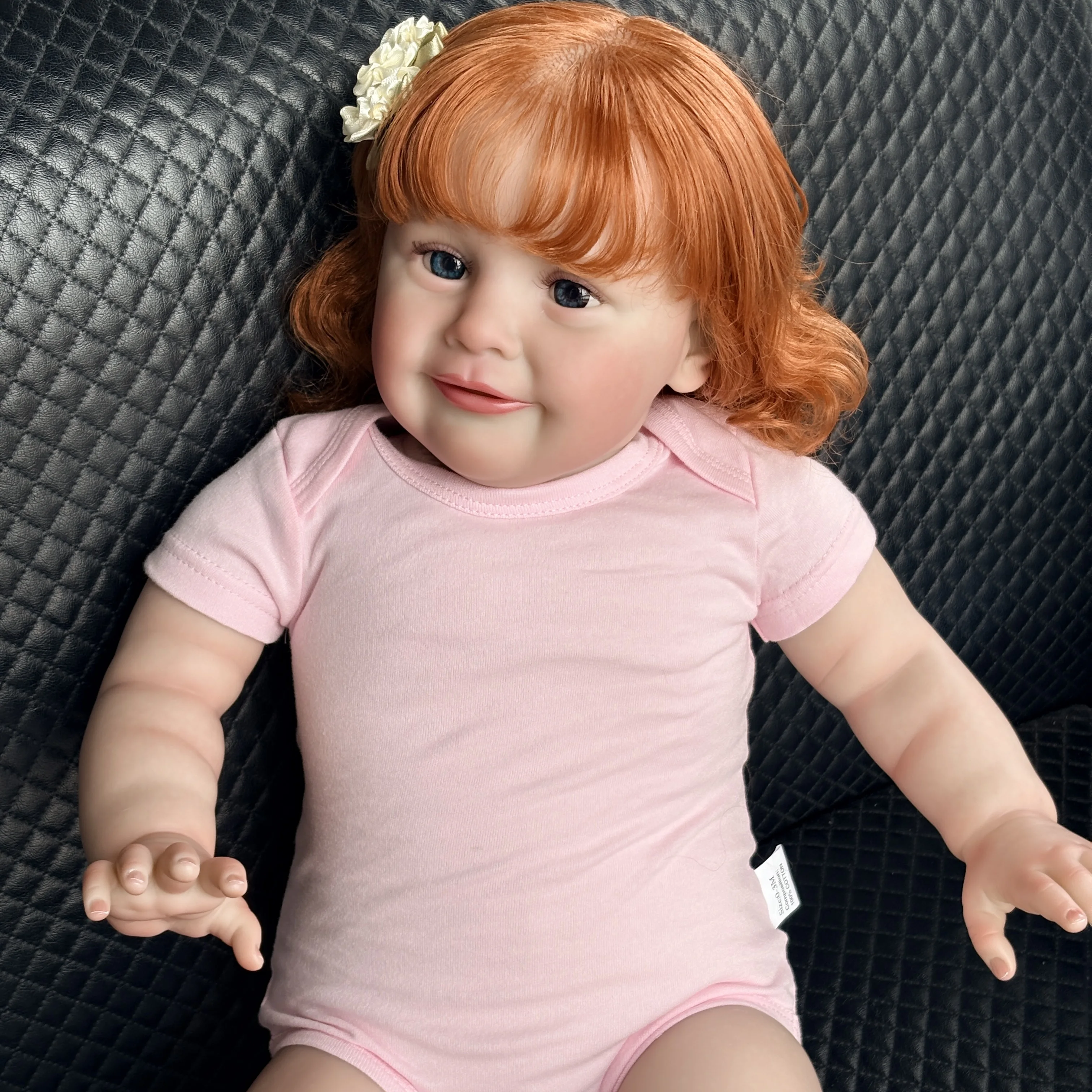 Muñeca reborn realista Zoe con piel 3D detallada pintada a mano - imagen 3