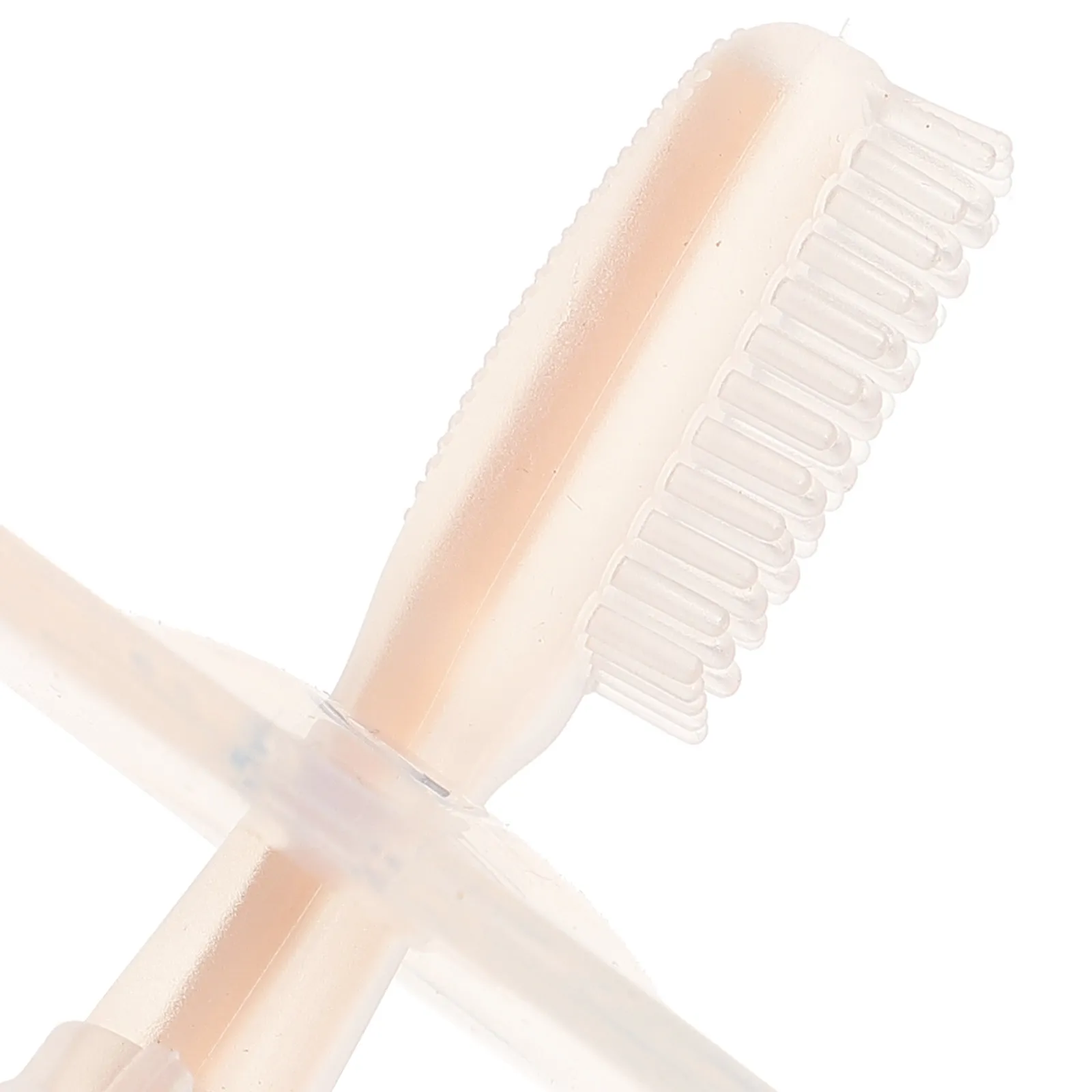 Cepillo de dientes silicona para bebés entrenamiento con base succión - imagen 3