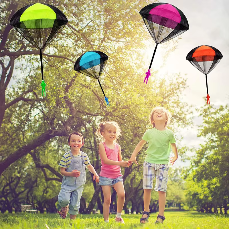 Mini paracaídas infantil para playa – juguete educativo al aire libre - imagen 4