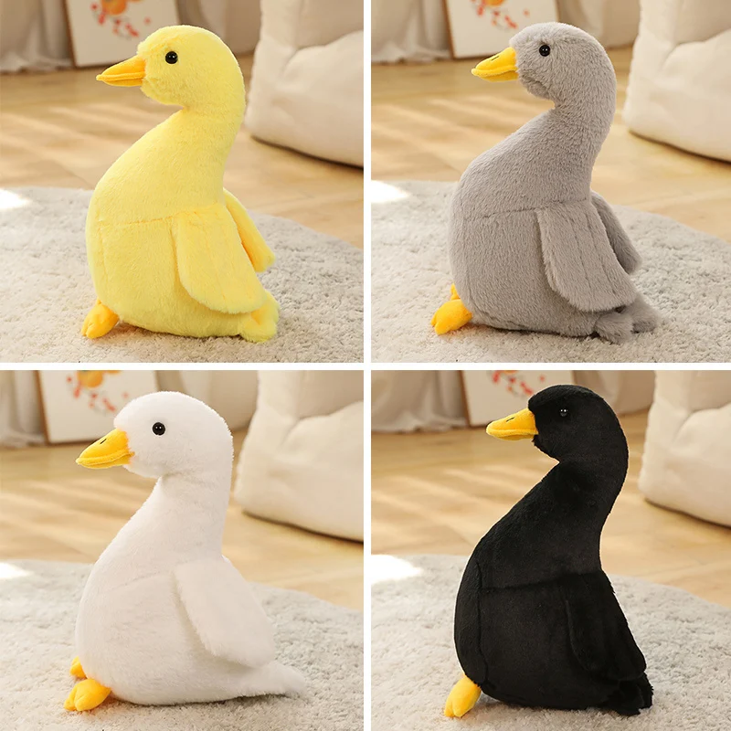 Pato de peluche para niña amarillo, suave y tierno, felpa infantil - imagen 5