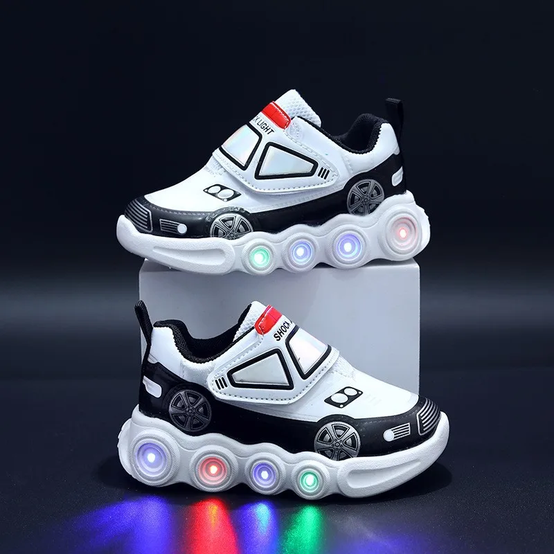 Zapatillas LED luminosas para niño - Antideslizantes y transpirables - imagen 3
