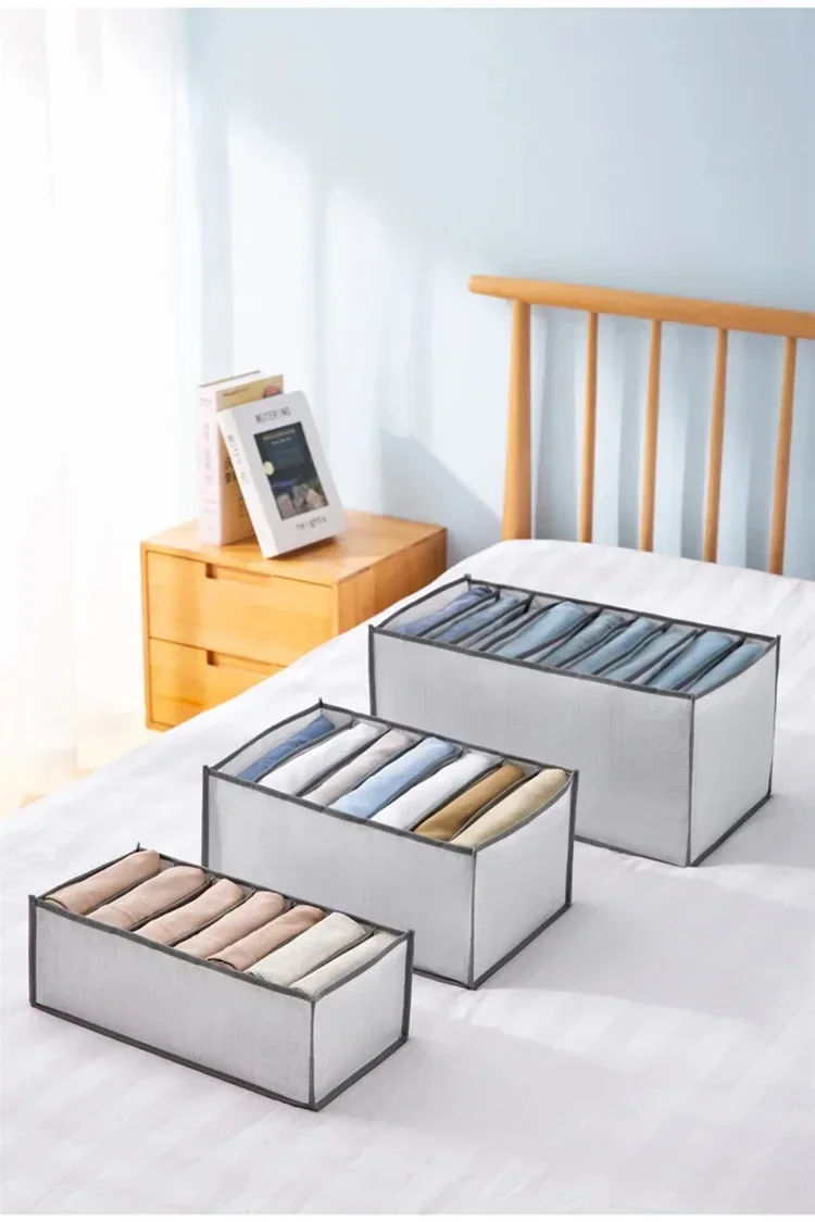 Organizador de ropa con compartimentos