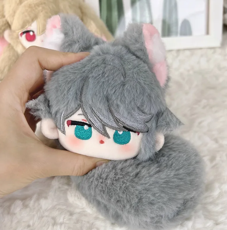 Muñeco de peluche de algodón estilo anime, estrella de mar de 10 cm